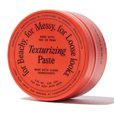 Firsthand Supply Texturizing Paste - Clean &amp; Non-toxic Hair Care Ingredients - For Textured, Messy &amp; Relaxed Hair Styles - 3oz (88ml)