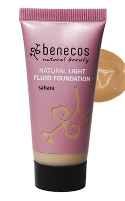 benecos Natural Light Fluid Foundation: Sahara