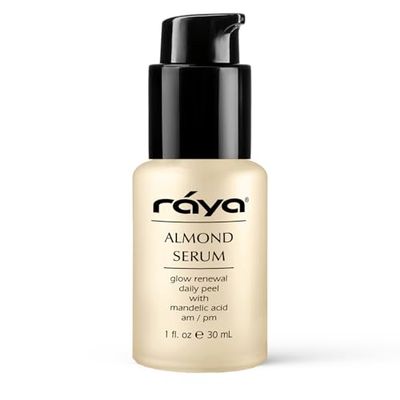 RAYA Almond Serum (508) | Exfoliating Facial Peel for Combination and Oily Skin | Helps Minimize Pores and Brighten Complexion