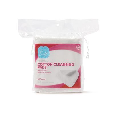 Simply Soft Premium Jumbo Cotton Cleansing Pads, 100% Pure Cotton, Large 3.5? x 4.5? Cotton Pads (200 Count)