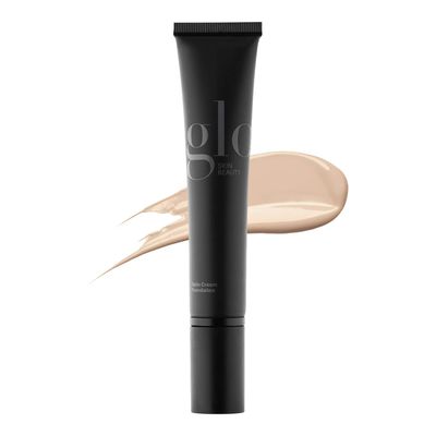 Glo Skin Beauty Satin Cream Foundation Makeup for Face, Natural Fair - Full Coverage, Semi Matte Finish, Conceal Blemishes &amp; Even Skin Tone