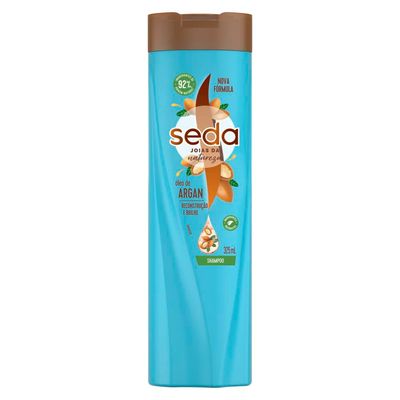 Seda Linha Bomba Argan Shampoo 325 Ml Argan Bomb Collection - Shampoo 11 Fl Oz