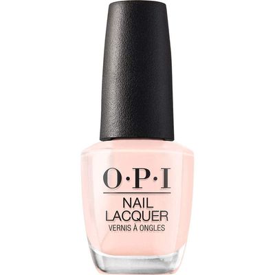 OPI Nail Lacquer Nail Polish | Sheer Light Nude Pink Crme Chip Resistant Nail Polish | Vegan, Fast Drying, Streak Free