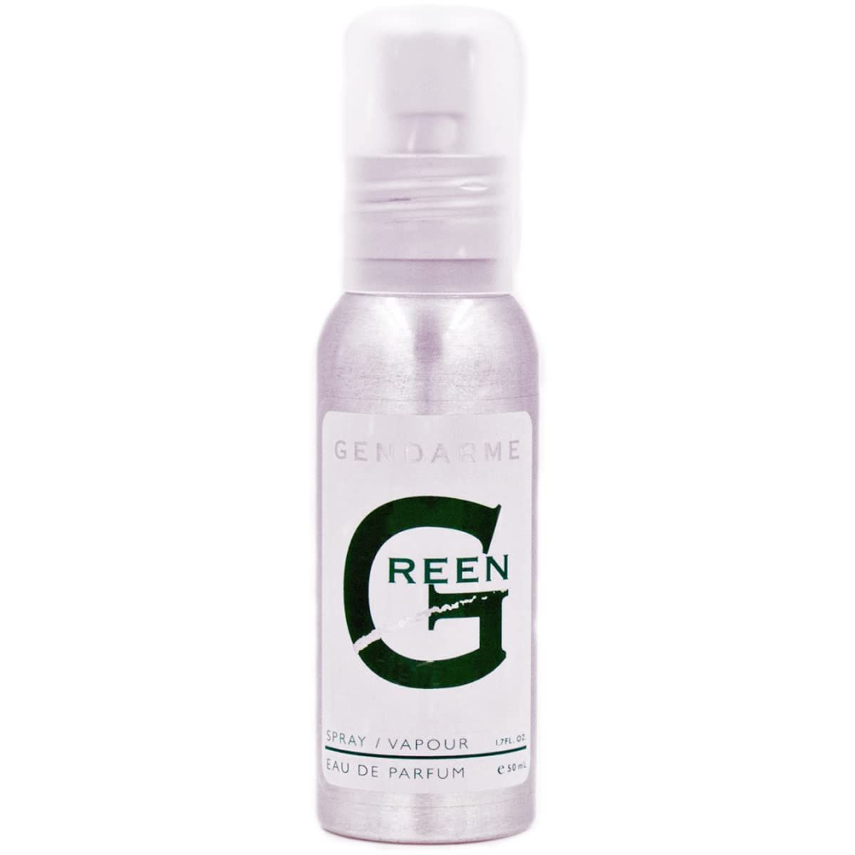 Gendarme Green Eau De Parfum Spray for Men and Women with Tart Lemon, Basil and Cucumber Fragrance Notes (1.7 oz.)