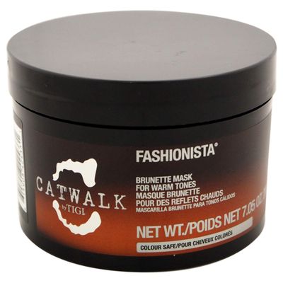 TIGI Catwalk Fashionista Brunette Mask for Warm Tones, 7.05 Ounce