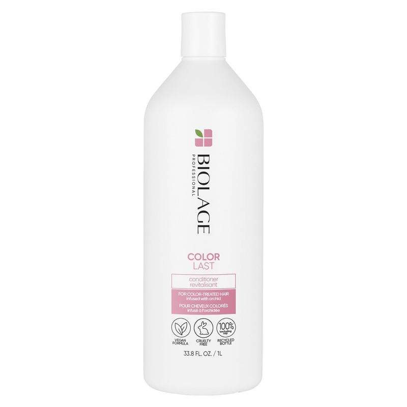 Biolage Color Last Conditioner | Color Safe Conditioner | Helps Maintain Depth &amp; Shine | For Color-Treated Hair | Paraben &amp; Silicone-Free | Vegan| Cruelty Free | 33.8 Fl. Oz