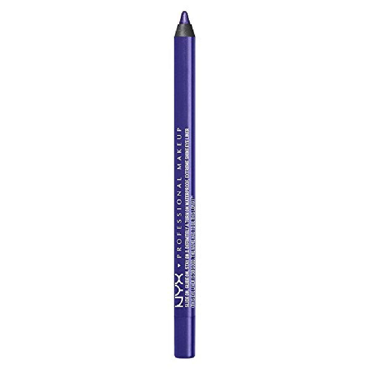 NYX PROFESSIONAL MAKEUP Slide On Pencil, Waterproof Eyeliner Pencil - Pretty Violet