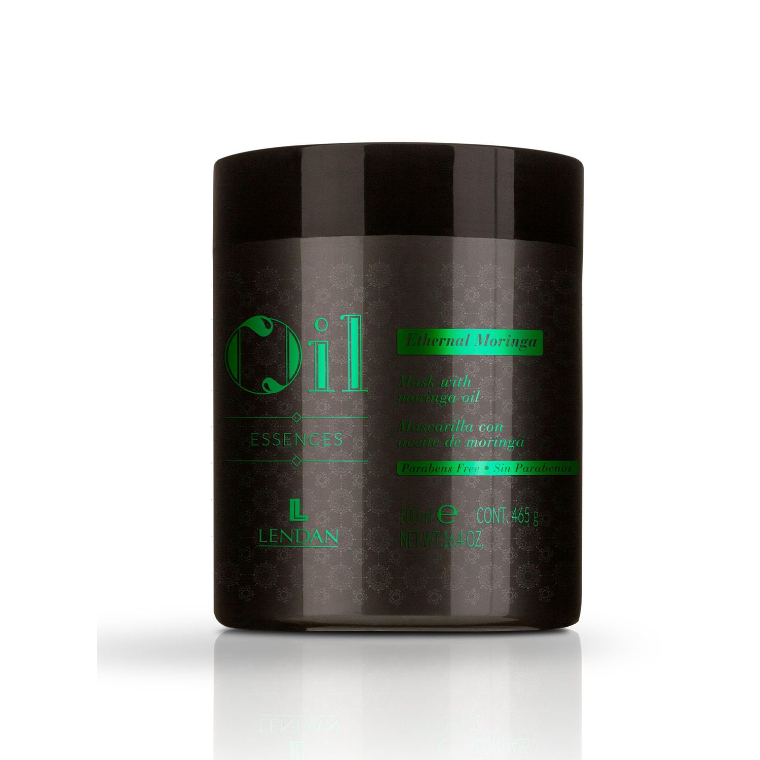 Lendan - Hydrating Hair Mask - Ethernal Moringa Mask - 500 ml - For Very Damaged Hair - With Moringa Oil - Hydrates, Nourishes, and Rejuvenates Hair - Reduces Breakage