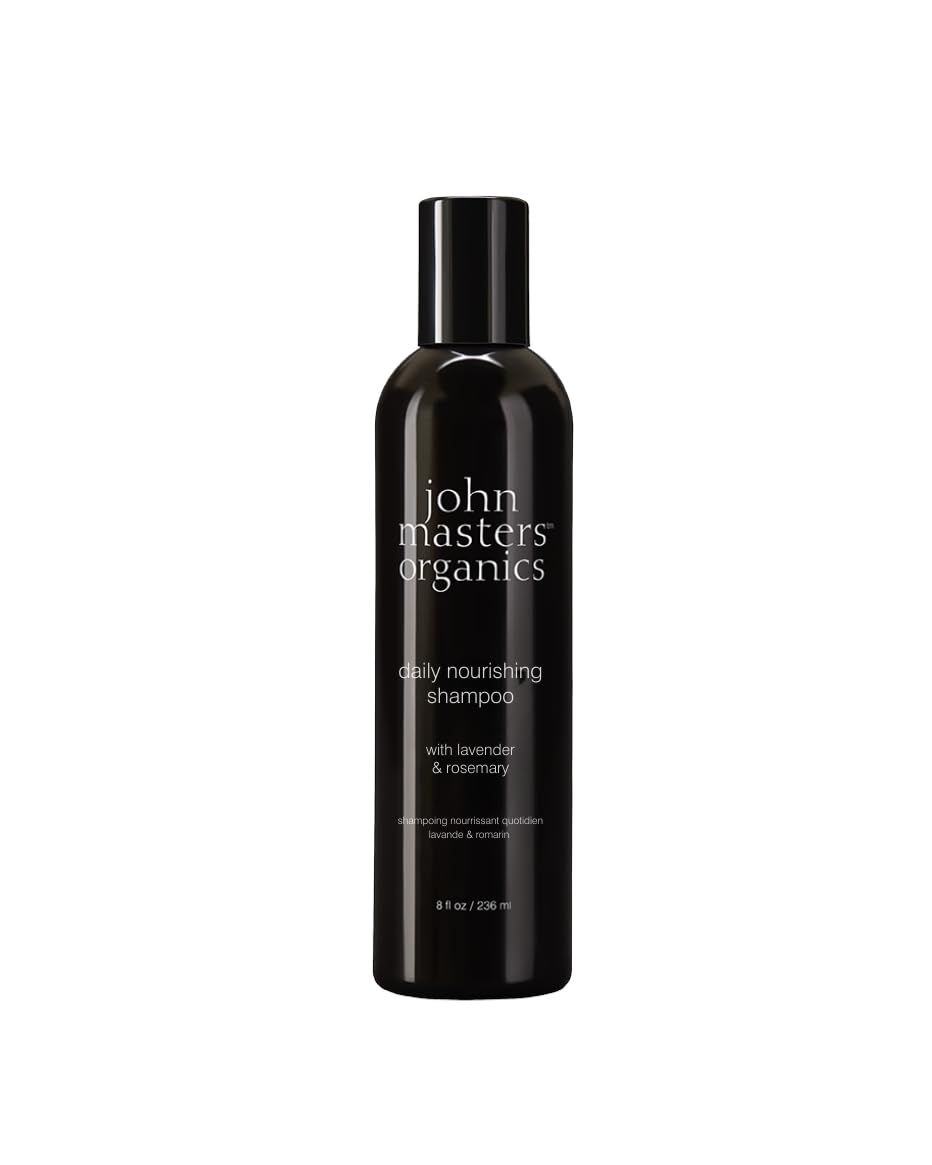 John Masters Organics - Daily Nourishing Shampoo | Lavender &amp; Rosemary | USDA Organic Ingredients | Purify Scalp | Sulfate Free | Clean Haircare