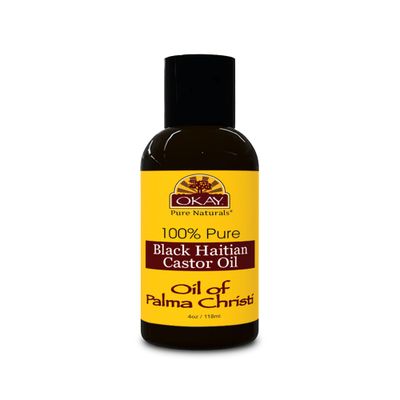 OKAY BLACK HAITIAN CASTOR OIL 4oz / 118ml