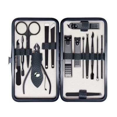 FIXBODY Nail Clippers for Men, Nail Grooming Kit, Manicure Kit Gift for Men, Nail Clippers Set for Women, Fingernail Clippers and Toenail Clippers