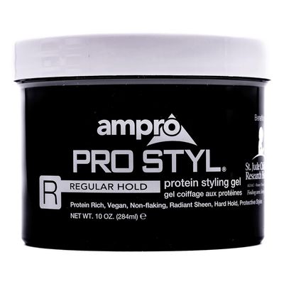 Ampro Pro Styling Protein Dark Gel, 10 oz. (Pack of 2)