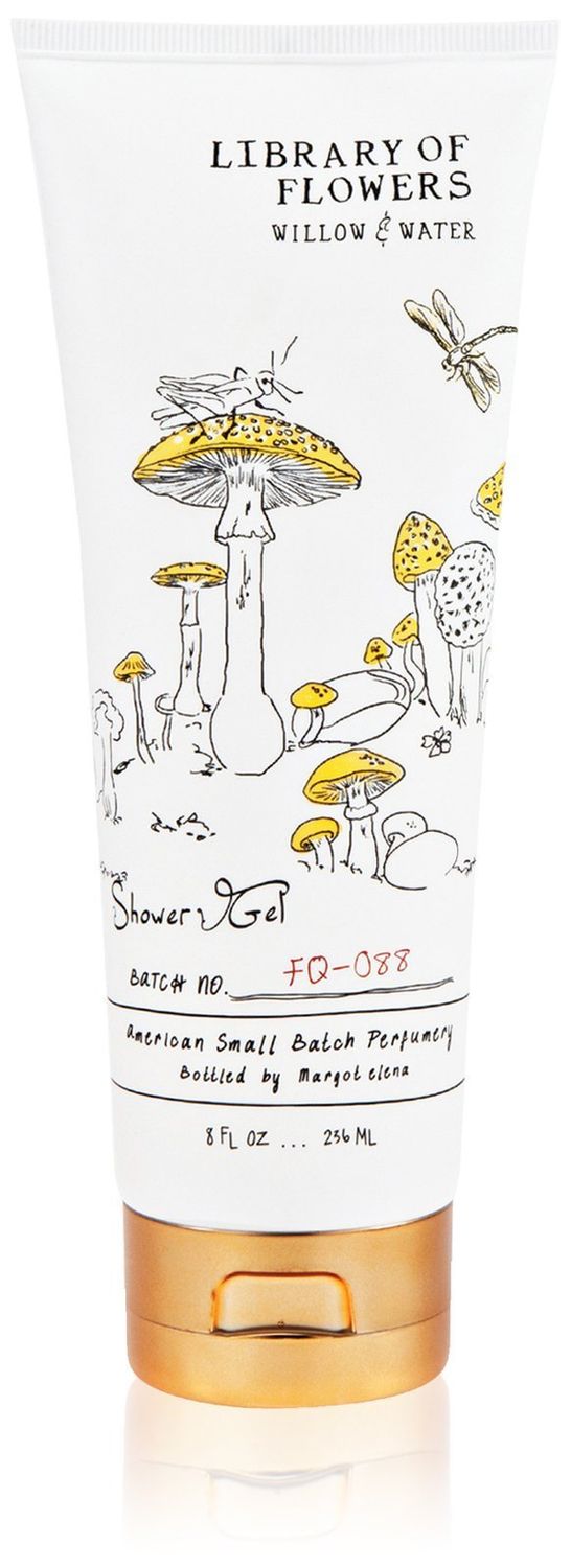 Library of Flowers Willow &amp; Water Shower Gel | 8 fl oz / 236 ml