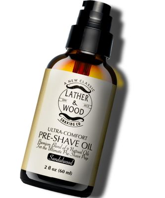 Best Pre-Shave Oil, Sandalwood, Premium Shaving Oil for Effortless Smooth Irritation-free Shave. 2 Oz
