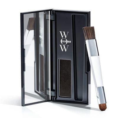 COLOR WOW Root Cover Up, Black - Instant Grey Coverage and Temporary Touch-Up, Water and Sweat Resistant, No mess Award-Winning Formula