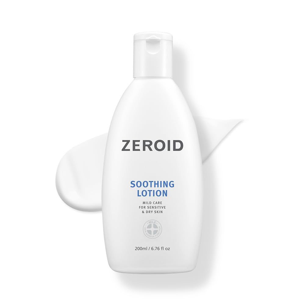 ZEROID Soothing Lotion Korean Dermocosmetic Mild Care for Senstive &amp; Dry Skin (200 mL)