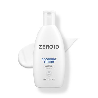 ZEROID Soothing Lotion Korean Dermocosmetic Mild Care for Senstive &amp; Dry Skin (200 mL)