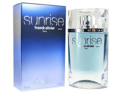 Frank Olivier Sunrise for Men Eau de Toilette Spray, 2.5 Ounce