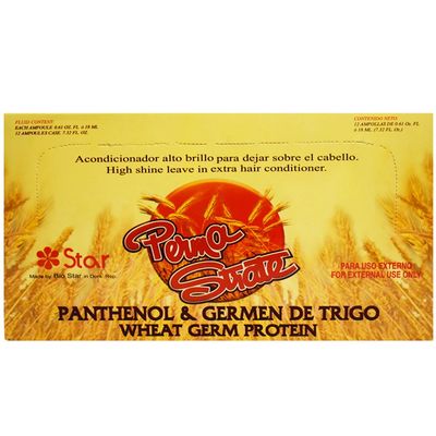 Star High Shine Leave in Extra Hair Conditioner Panthenol &amp; Wheat Germ Protein 12 Amps