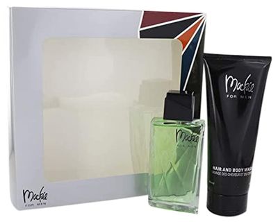 Bob Mackie Mackie 2 Pc Gift Set (eau De Toilette Spray 3.4 Oz/ 100 Ml + Hair &amp; Body Wash 6.7 Oz/ 200 Ml) for Men By 3.4 Fl Oz