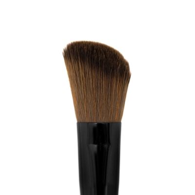 Palladio Blush Brush, Medium Sized Makeup Angled Brush, Soft Natural Bristles, Comfortable Grip, Flawlessly Contours &amp; Defines, For Powder, Blush &amp; Bronzer, Premium Quality &amp; Professional Grade
