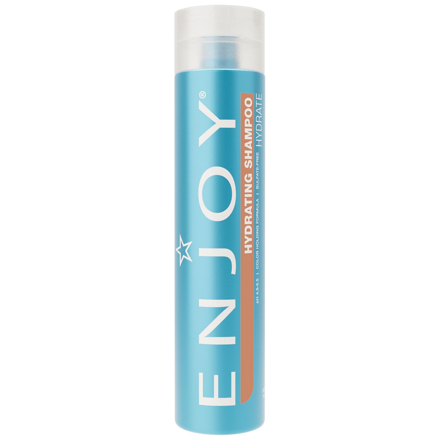 Enjoy Hydrating Shampoo 10.1 Fl Oz 300 mL | Eliminates Frizz &amp; Detangles Dry, Brittle or Chemically Treated Hair | Color-Safe | pH 4.5-5.5 | Sulfate-Free