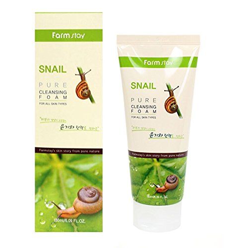 Farm Stay Korean Pure Snail Foam Cleanser [ 180ml / 6.09oz ] ????