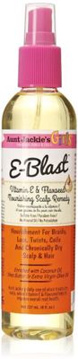 Aunt Jackie&#39;s Girls E-Blast Vitamin E &amp; Flaxseed Nourishing Scalp Remedy, 8 oz (Pack of 2)