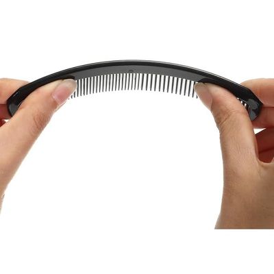 LUXXII (6 Pack) 5" Pocket Hair Comb Beard &amp; Mustache Combs for Men's Hair Beard Mustache and Sideburns