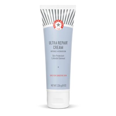 First Aid Beauty - Ultra Repair Cream, Intense Hydration Whipped Colloidal Oatmeal, Clinically Proven to Strengthen Skin Barrier in 7 Days &amp; Helps Relieve Eczema, Luxury Face &amp; Body Moisturizer, 8 oz