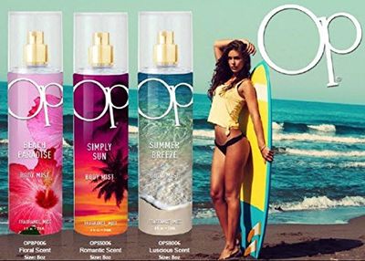 Ocean Pacific Summer Breeze Body Mist for Her, 8 Fluid Ounce