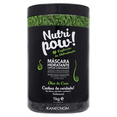 Kanechom - Linha Classicos - Mascara Hidratante Oleo de Coco 1 Kg - (Classic Collection - Coconut Oil Moisturizing Mask Net 35.27 Oz)