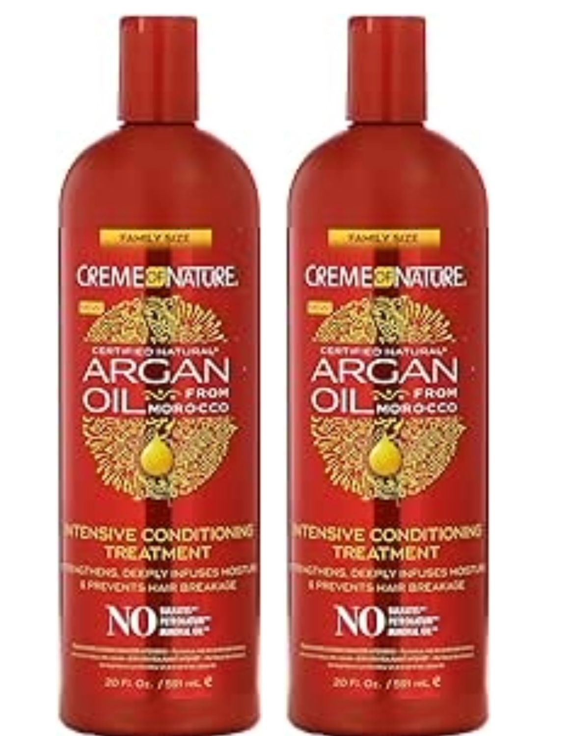 Creme Of Nature Argan Oil Conditioner Pro Treatment20 Ounce (591ml) (2 Pack)