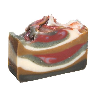 Brazilian Mud Soap (4Oz) - Handmade Soap Bar with French Lavender and Fennel Essential Oils - Organic and All-Natural - by Falls River Soap Company