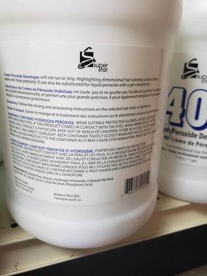 Super Star Stabilized Cream Peroxide Developer, 40v Hc-50404