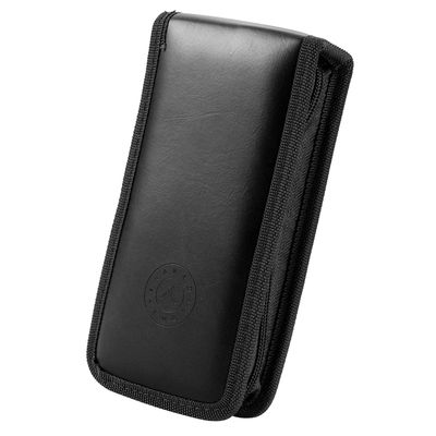 Razor Travel Case - Safety Razor Case, Straight Razor Case, Disposable Razor Case, Elegant Travel Razor Case For Your Razor &amp; Brush, Keeps Razor &amp; Brush Clean, Travel In Style, Great Gift (Black)