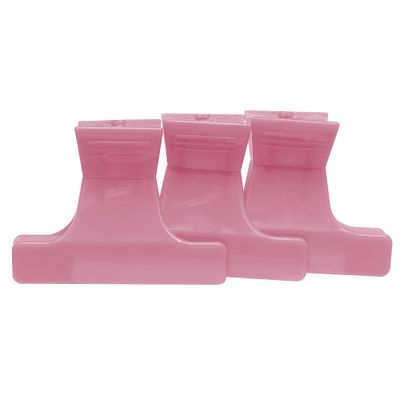 Diane Small Butterfly Clamps for Sectioning, Haircutting, Blow Drying, Butterfly Hair Clips for Women and Girls, 2.25, Light Pink and Dark Pink (12 Pack)