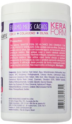 Skafe - Linha Keraform (Creme para Pentear) - Eu Amo Meus Cachos 1 Kg - (Keraform (Combing Cream) Collection - Love My Curls Net 32.27 Oz)
