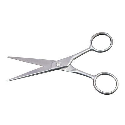 Motanar 5.0" Stainless Steel Facial Hair Small Pet Professional Grooming Scissors Shears Beard & Mustache Scissors -Beards, Mustache & Eyebrows and Pet Fur For Precise Facial Hair Trimming