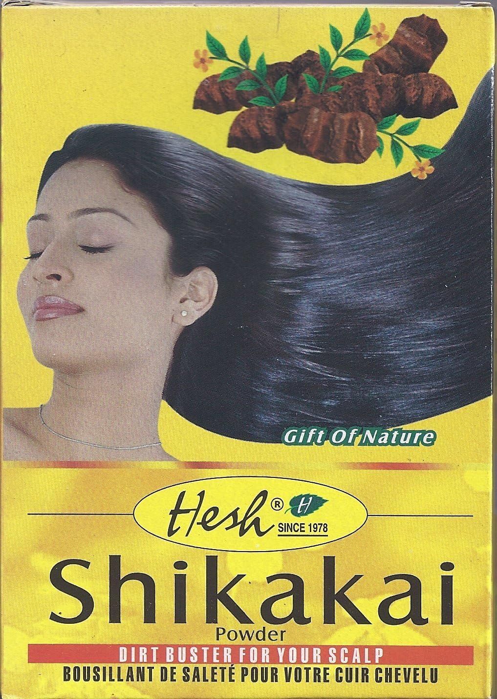 Shikakai Powder 3.5oz (100g) - Hesh Pharma (Pack of 6)