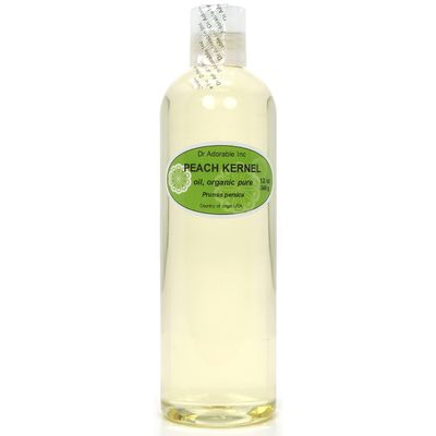 Premium Peach Kernel Oil 100% Pure Organic 12 Oz