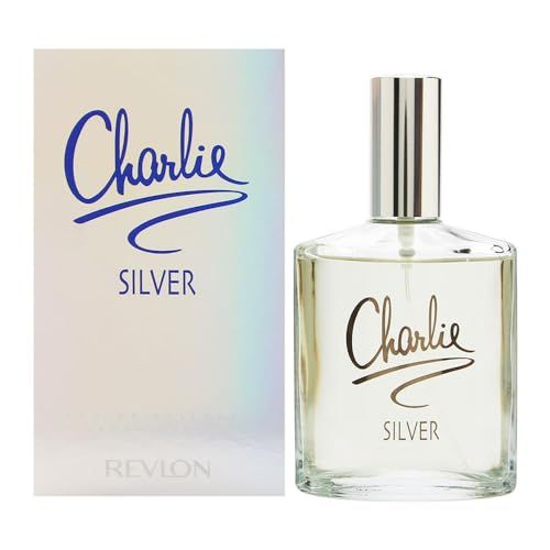 Charlie Silver by Revlon for WomenEau De Toilette Spray, 3.4 Ounce