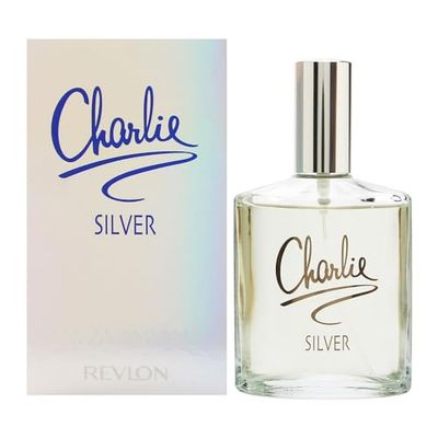 Charlie Silver by Revlon for WomenEau De Toilette Spray, 3.4 Ounce