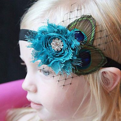 Fdesigner Fashion Feather Headband Handmade Hair Accessories Crystal Boho Featival Hair Jewelry Birthday Headpiece Hairband (Style ?)