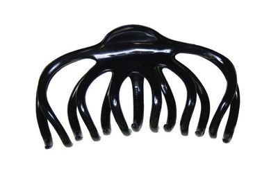 Caravan Hump Hair Claw Will Gather All Your Hair In These Large Wavy Teeth In Black