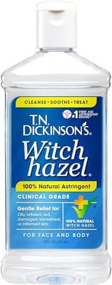 Dickinson&#39;s Witch Hazel All Natural Astringent 8 oz (Pack of 4)