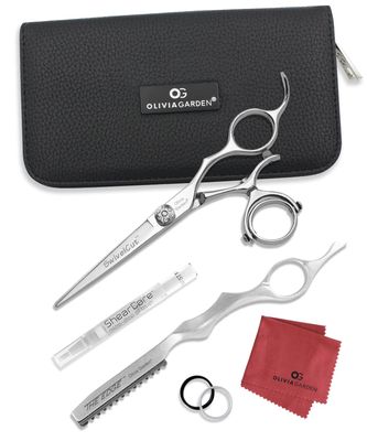 Olivia Garden SwivelCut Professional Hairdressing Shears Intro Case Deal (5.75&quot;)