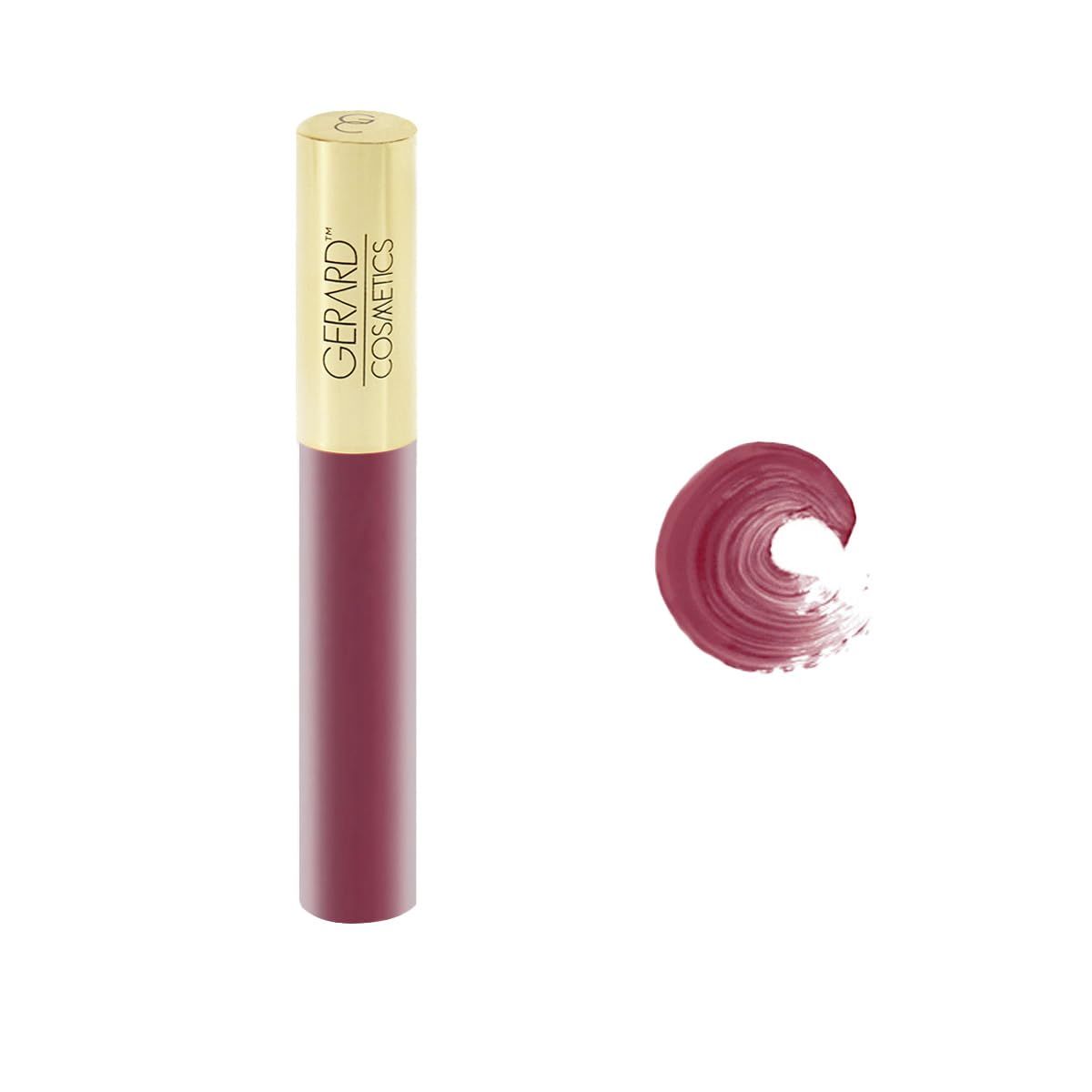Gerard Cosmetics HydraMatte Liquid Lipstick Cher | Mauve Lipstick with Matte Finish | Long Lasting and Non-Drying | Super Pigmented Fully Opaque Lip Color