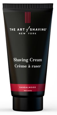 The Art of Shaving Sandalwood Shaving Cream for Men - Protects Against Irritation and Razor Burn - Hydrates and Nourishes Dry Skin - Clinically Tested for Sensitive Skin - 2.5 oz