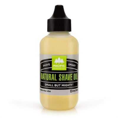 Pacific Shaving Company Natural Shaving Oil - Shaving Oil for Men &amp; Women - Avocado Oil, Sunflower Seed Oil &amp; Vitamin E Oil for Face, Legs, Arms &amp; Full Body - Unisex Beard &amp; Shave Care (2 Oz)